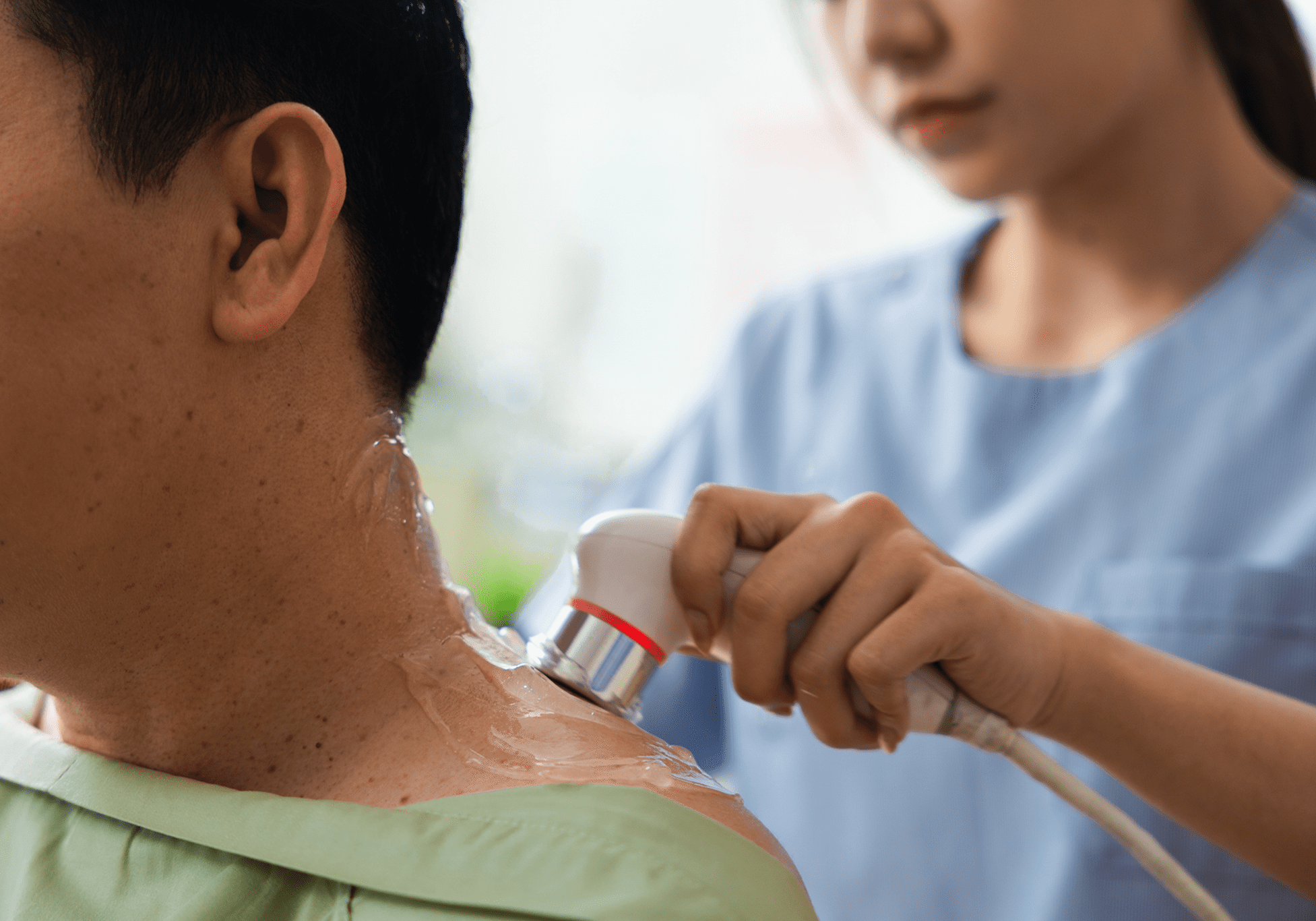 Medical professional preparing a personalized peptide therapy treatment plan